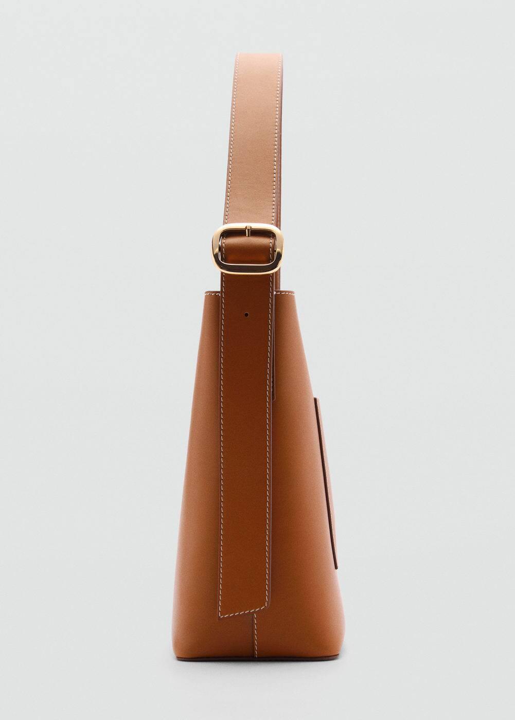 Mango Womens Asymmetric Stiletto Shopper Bag Product Image