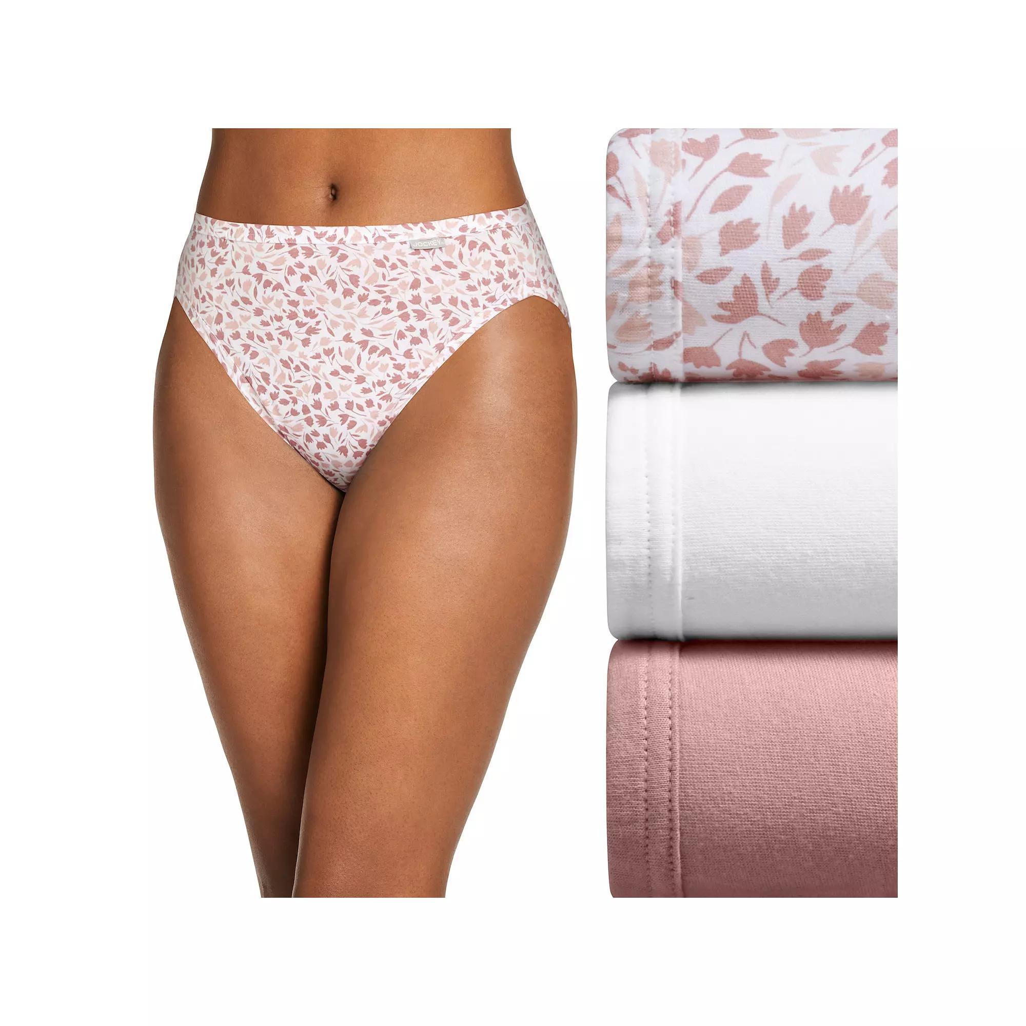 Womens Jockey Elance 3-pk. French Cut Panty Set 1487 Product Image