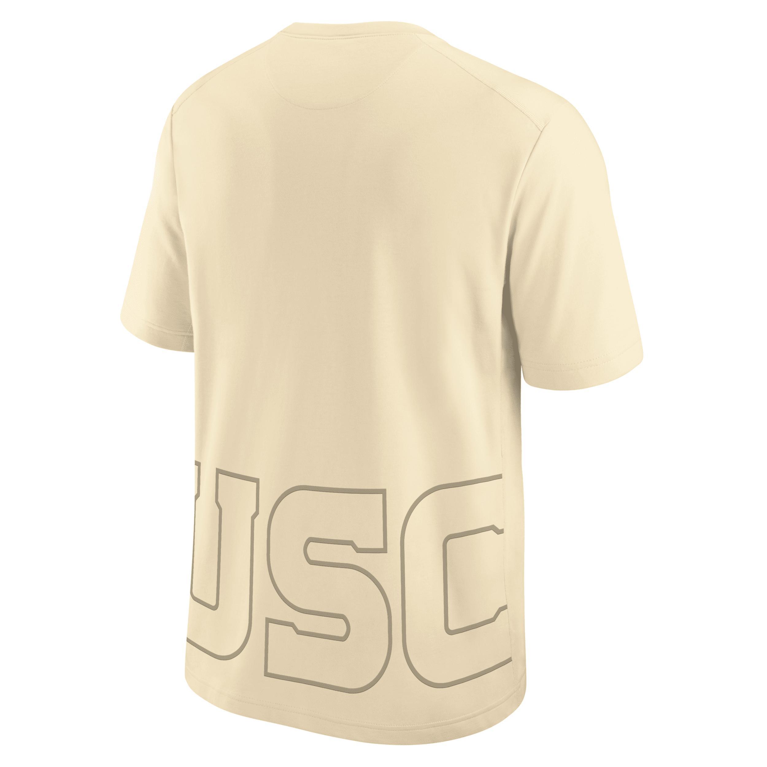 USC Trojans Performance Primary Statement Nike Mens Dri-FIT College T-Shirt Product Image
