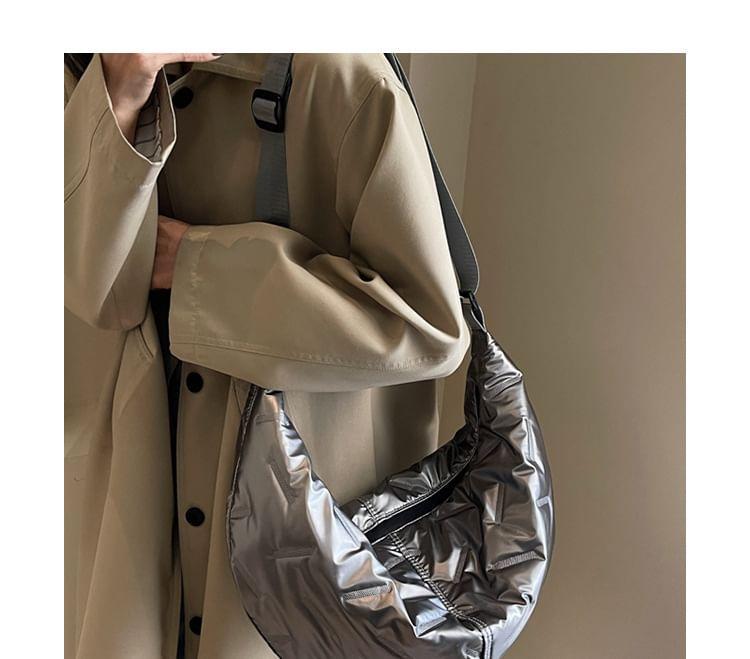 Plain Padded Crossbody Bag Product Image
