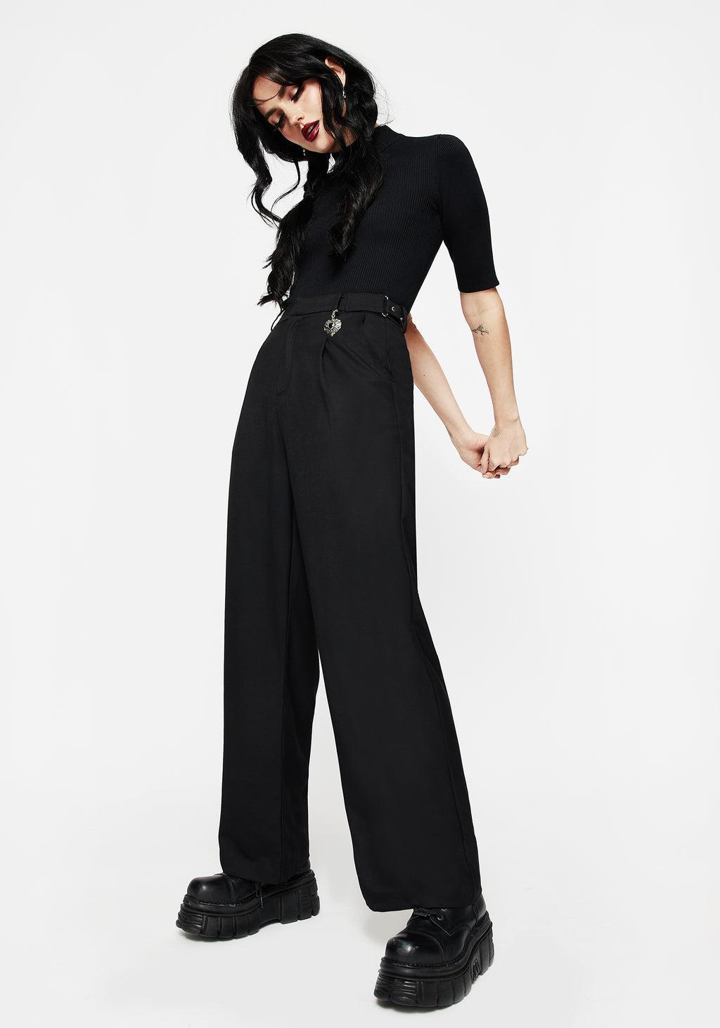 Porcia Wide Leg Tailored Trousers Product Image