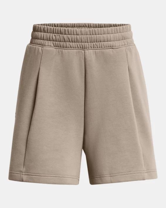 Women's UA Unstoppable Fleece Pleated Shorts Product Image