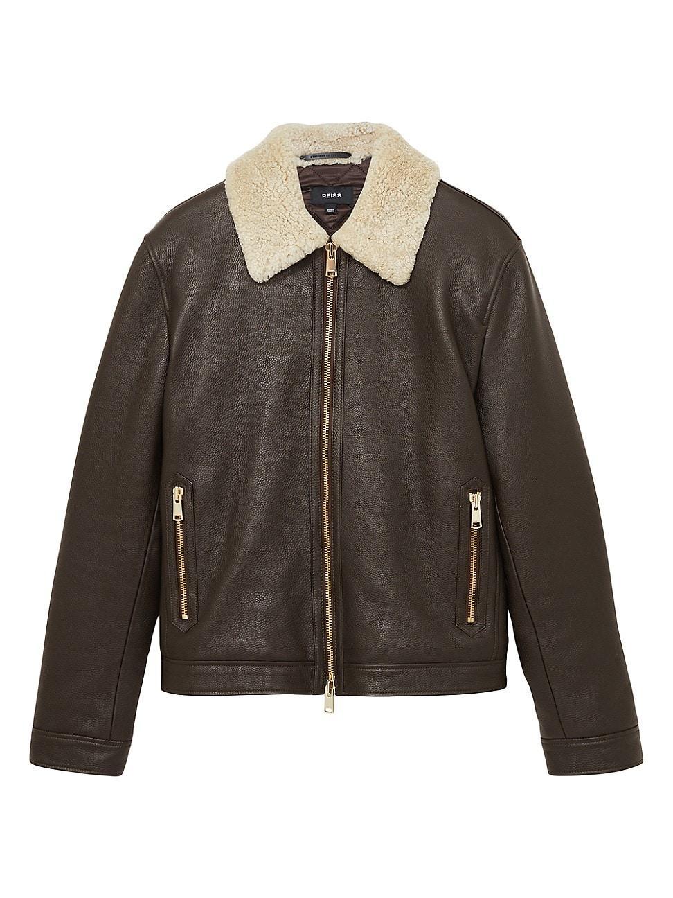 Mens Shetland Aviator Jacket Product Image