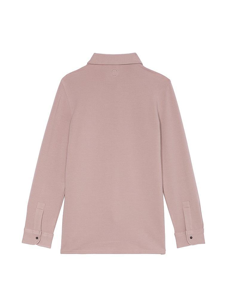 Brushed Modal Fleece Oversized Shirt Product Image