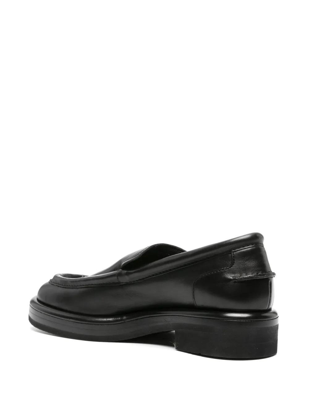 OFFICINE CREATIVE Era 009 Leather Loafers In Black Product Image