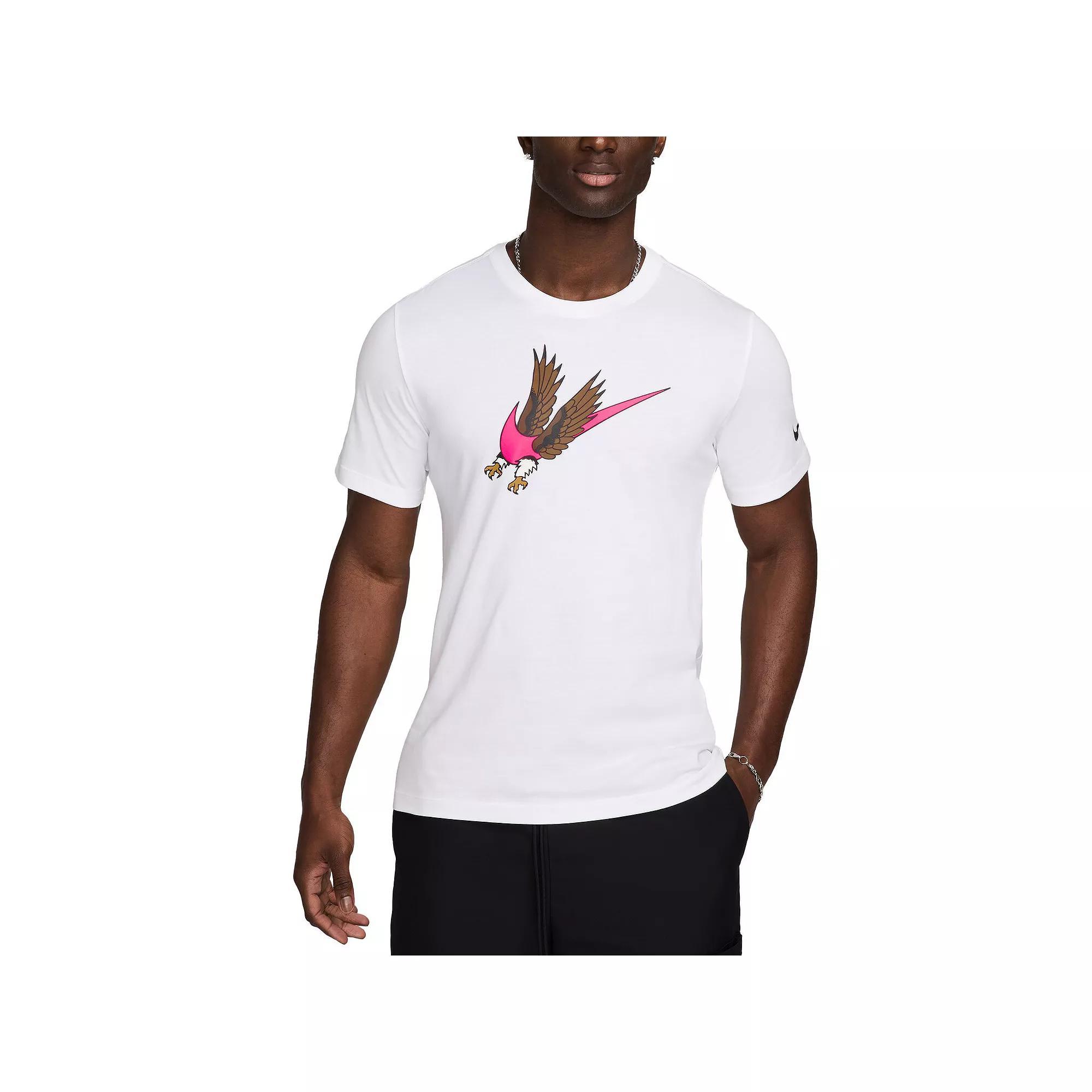 Men's Nike White Team USA Eagle Club T-Shirt, Size: Medium, Usa White Product Image