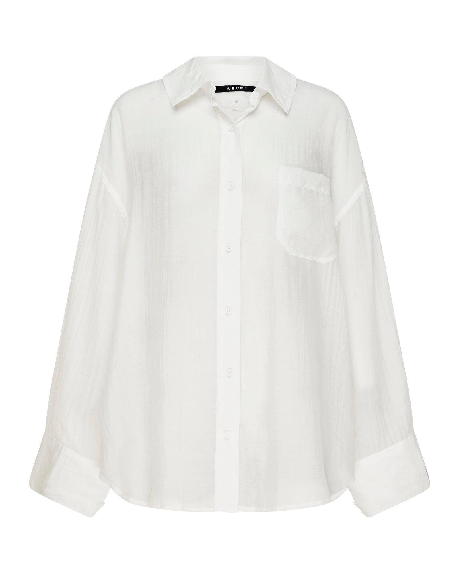 LABELS ASTRA LS SHIRT WHITE Female Product Image