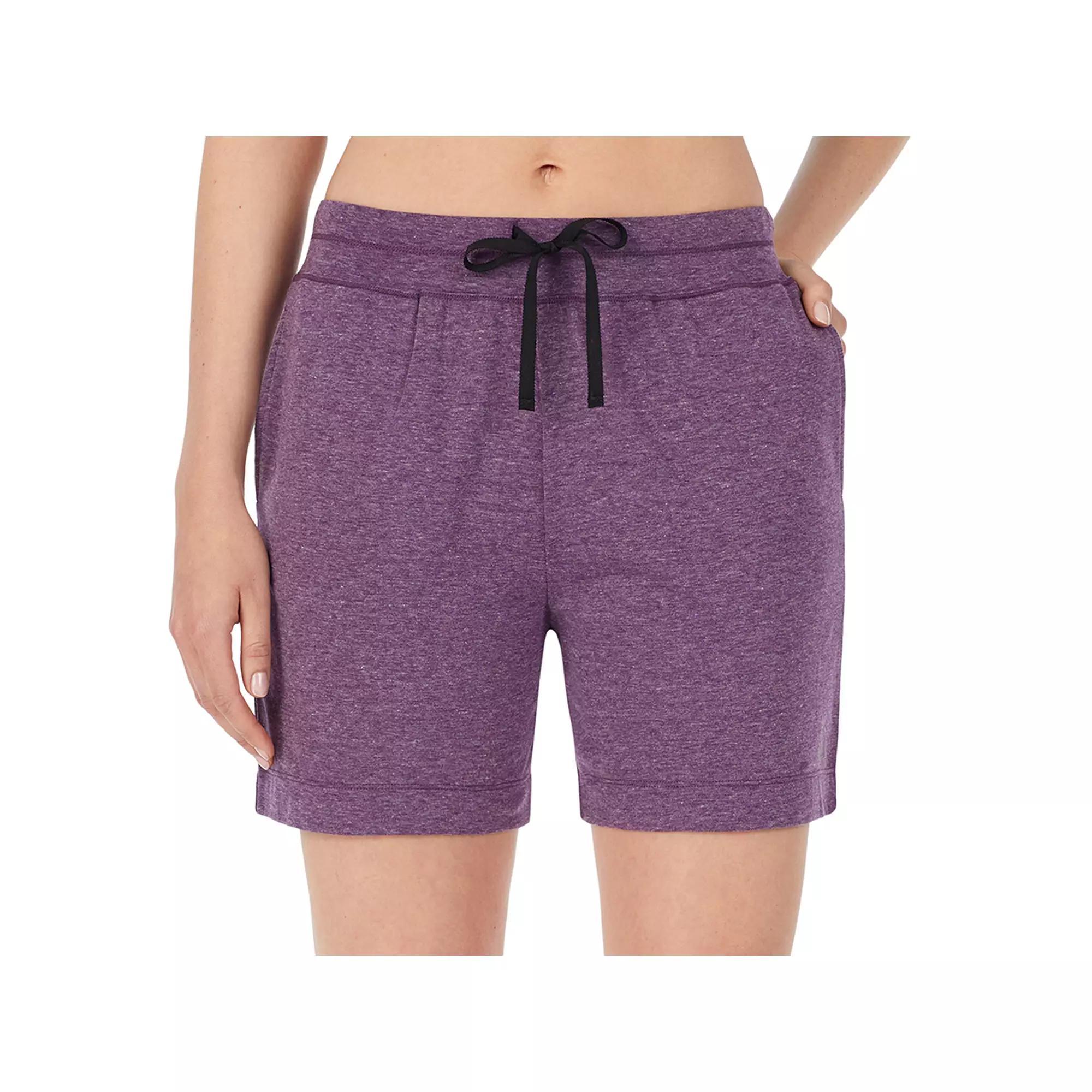 Women's Cuddl Duds® Pajamas: Essentials Pajama Sleep Shorts, Size: XS, Black Product Image