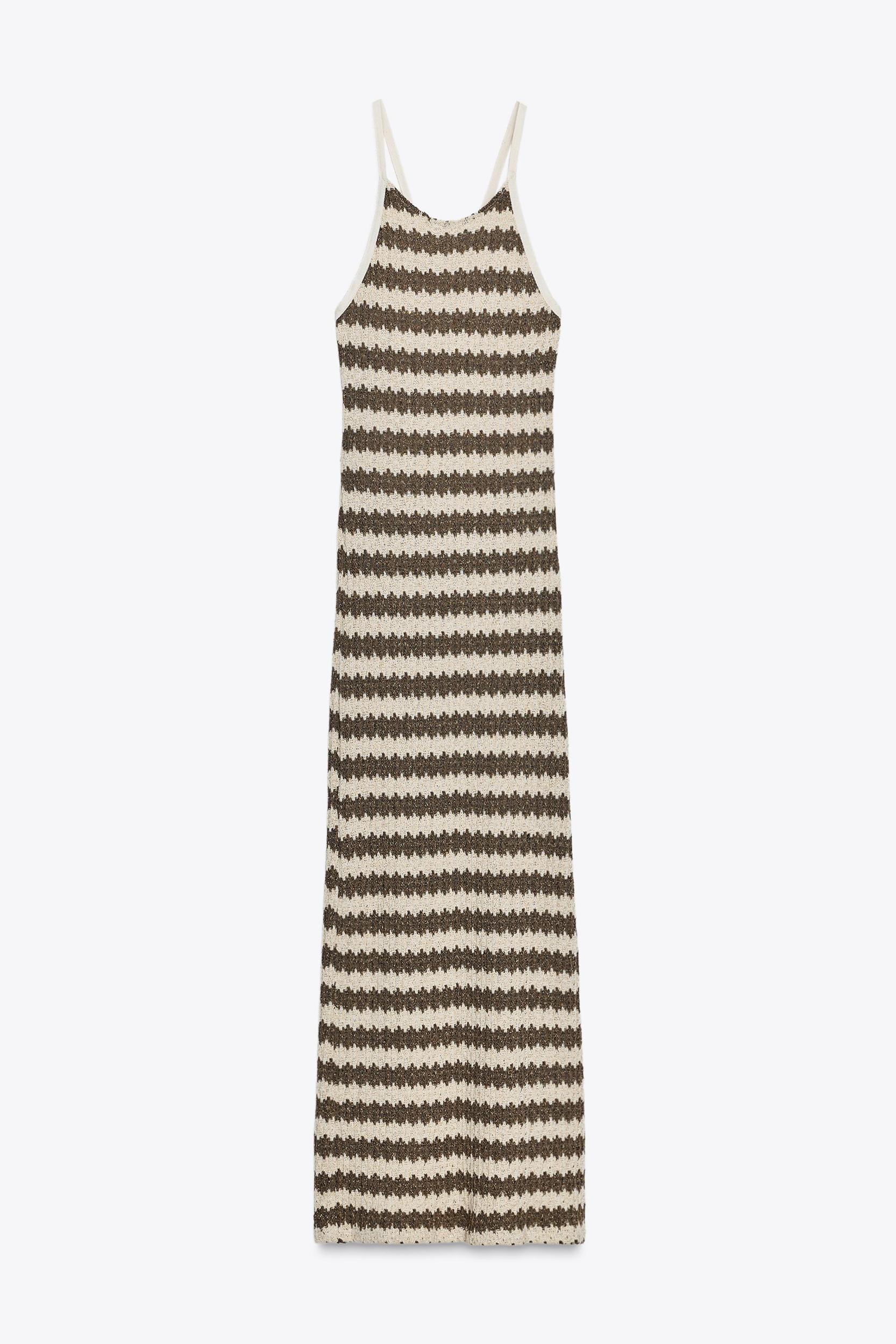 STRIPED RUSTIC DRESS Product Image