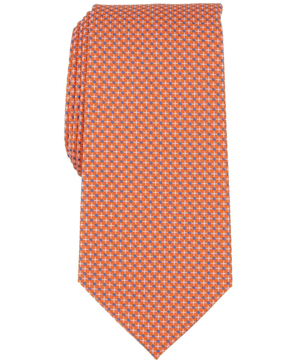 Men's Nautica Mini Pattern Tie, Orange Rhea Product Image