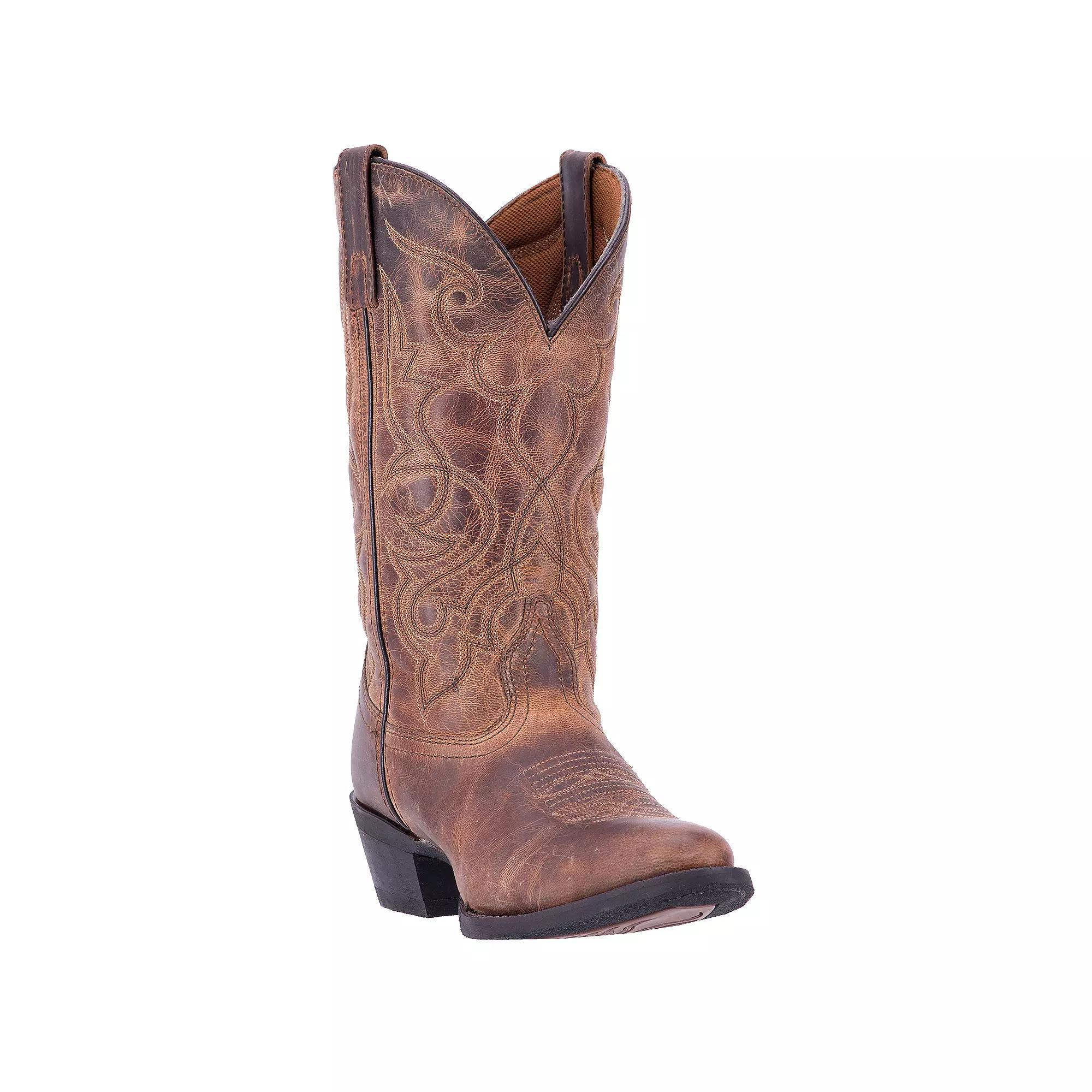 Laredo Maddie Women's Distressed Cowboy Boots, Size: 12 Medium Product Image