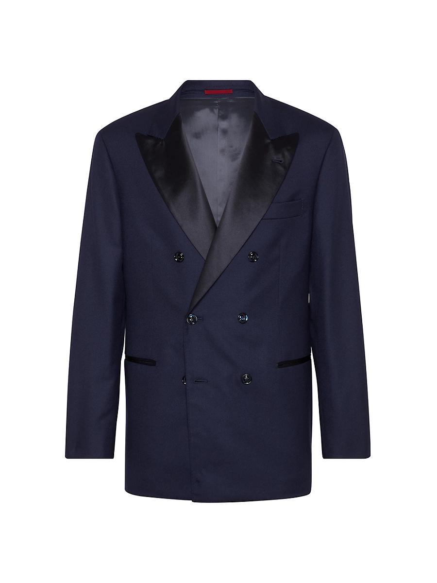 Mens Cashmere One and a Half Breasted Tuxedo Jacket Product Image