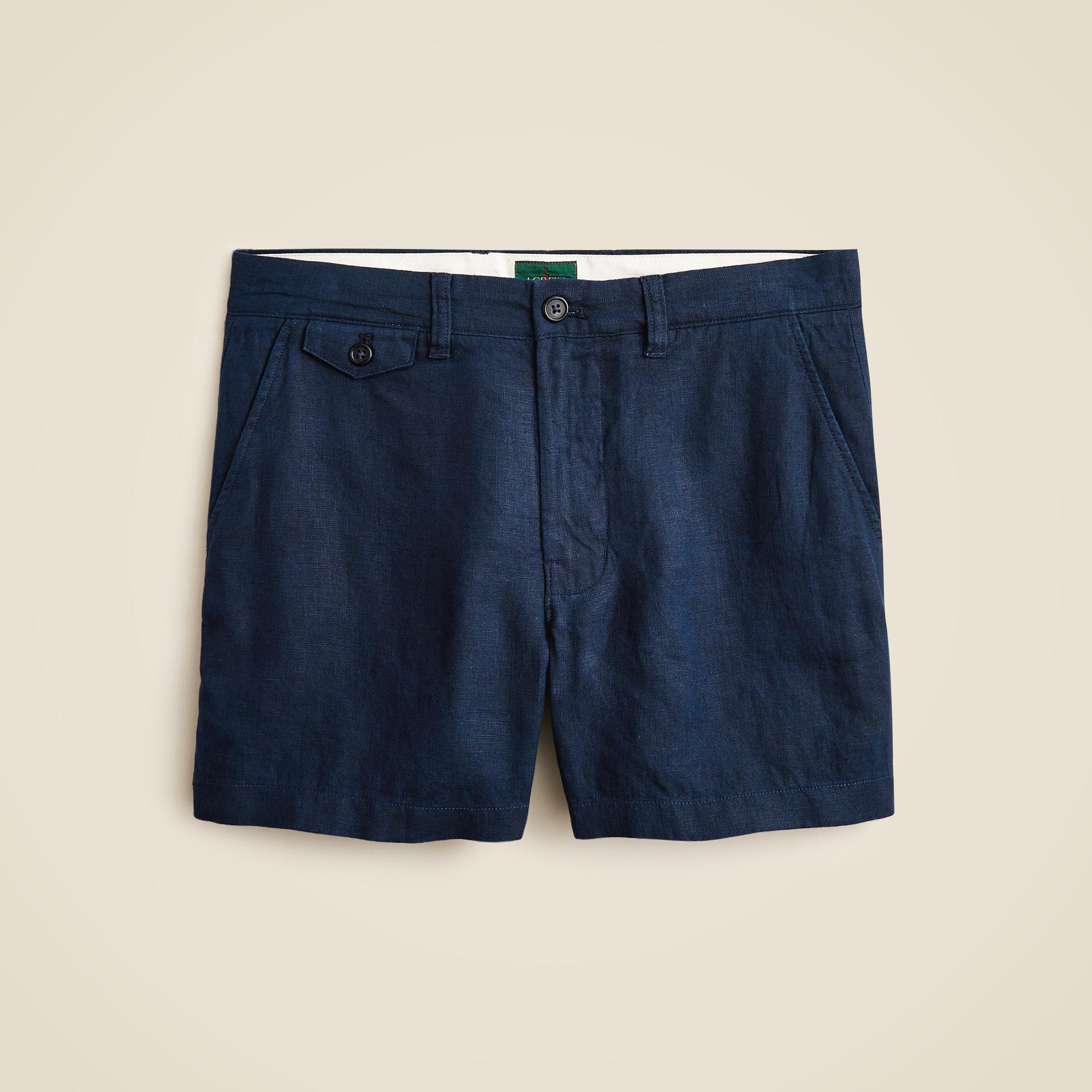 5" linen short Product Image
