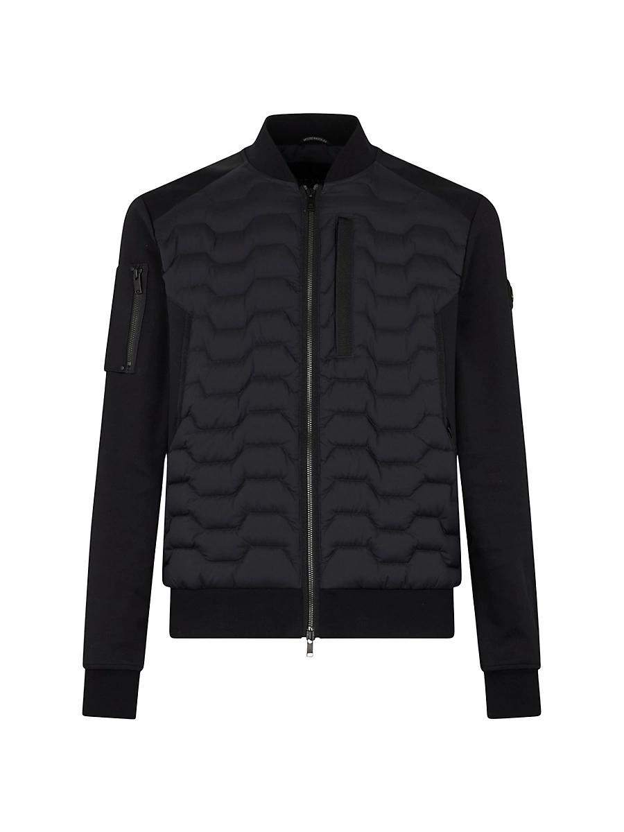 Mens Granite Down Bomber Jacket Product Image