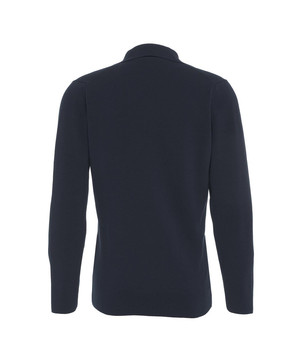 Knit double-breasted blazer Product Image