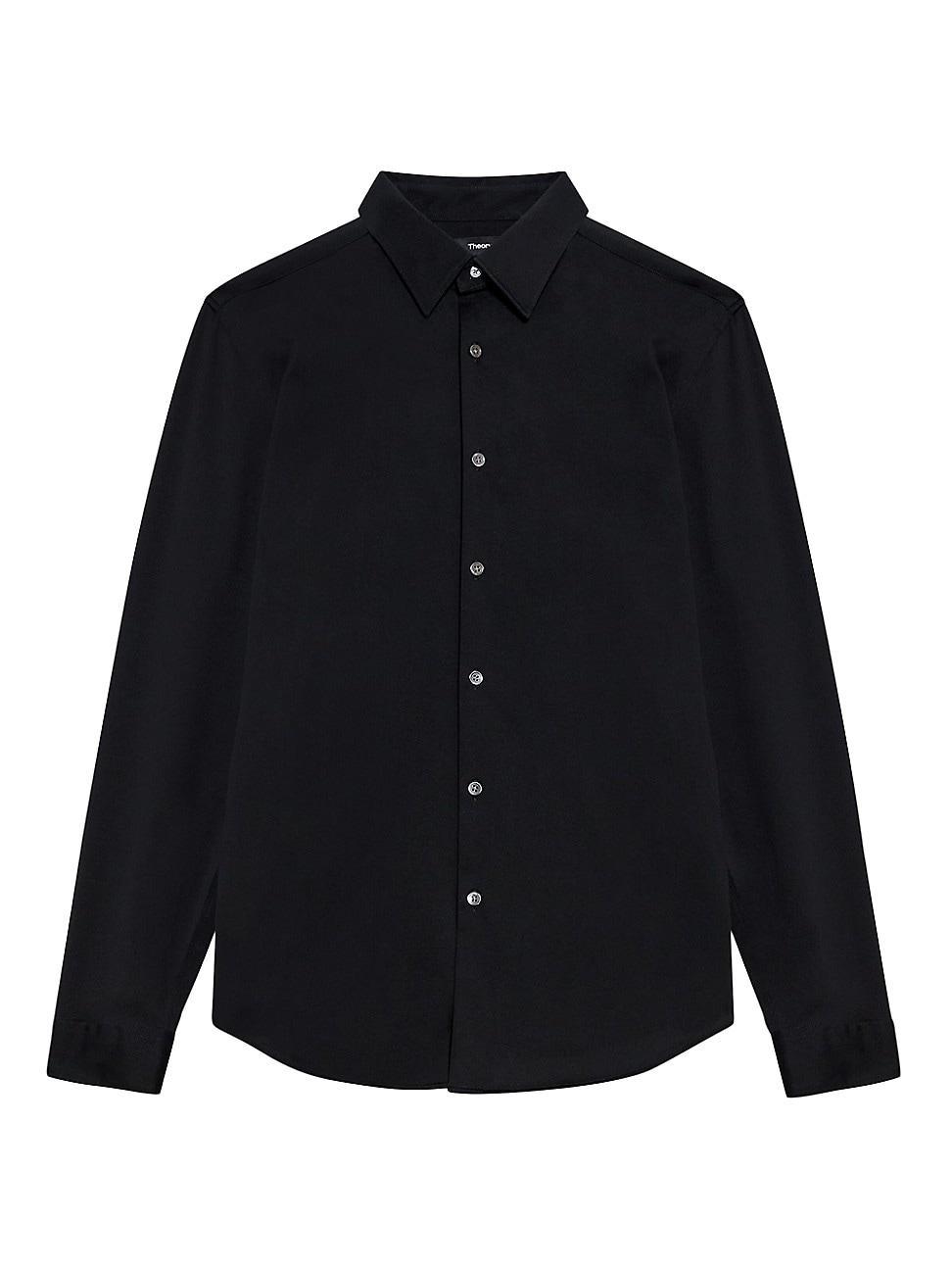 Mens Sylvain Shirt in Structure Knit Product Image