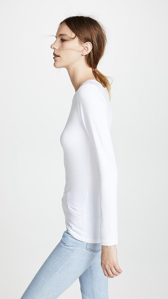 L'AGENCE Crew Neck Tess Shirt | Shopbop Product Image