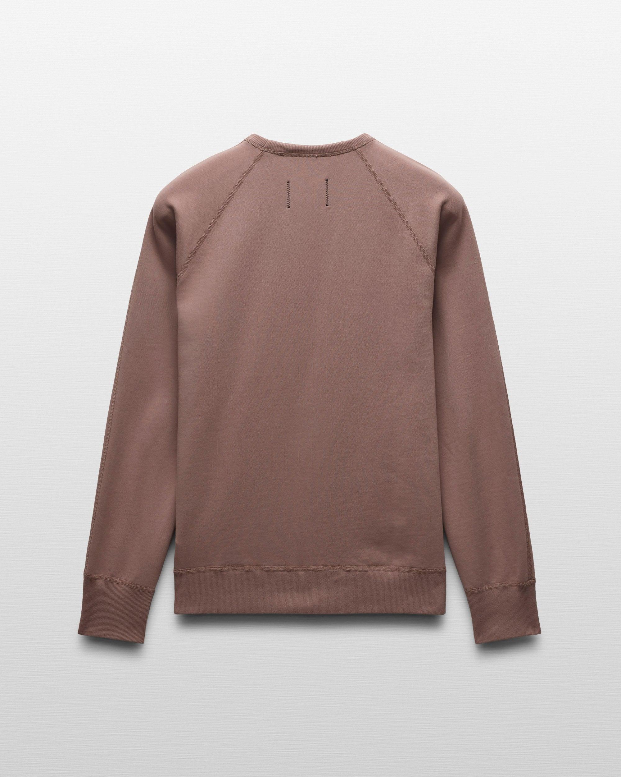 Midweight Terry Slim Crewneck Male Product Image