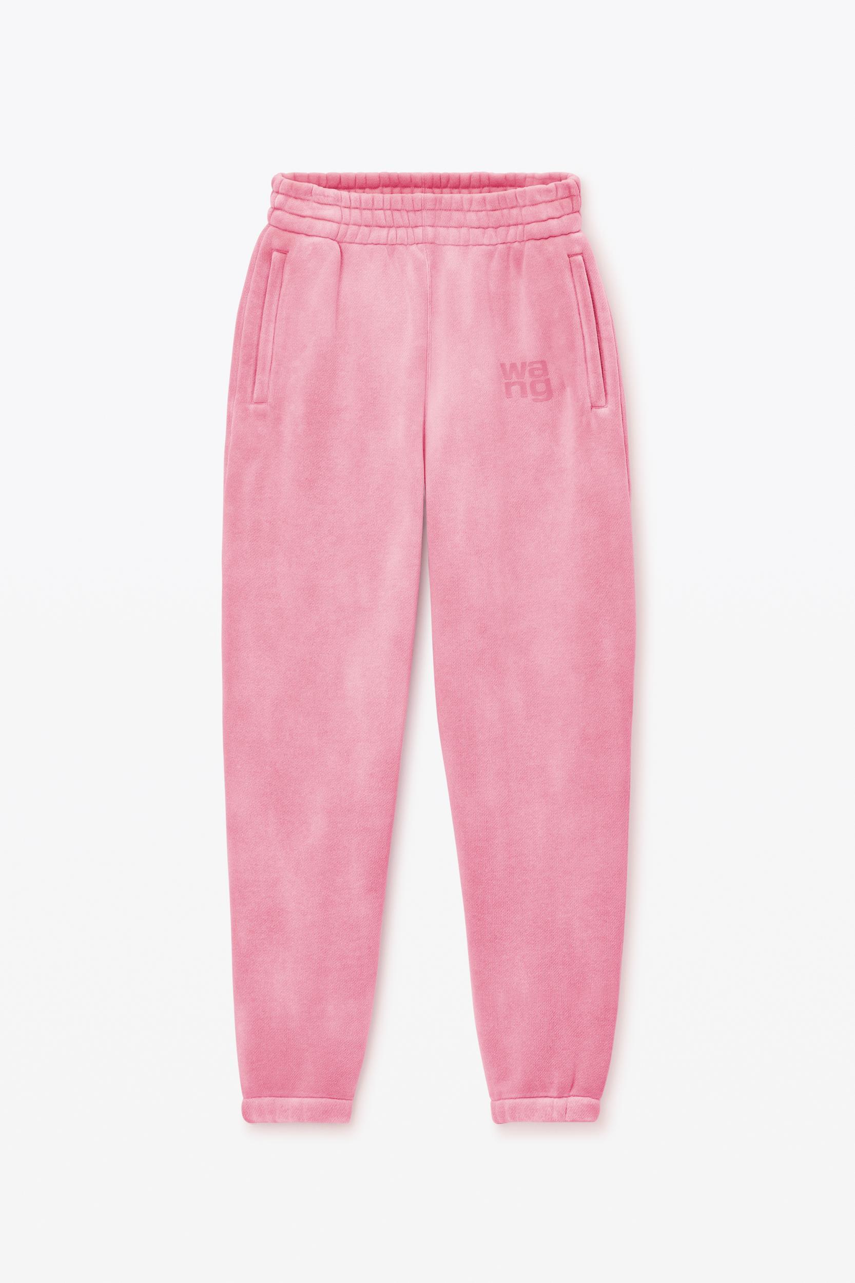 Pink Puff-print Logo Sweatpants Product Image
