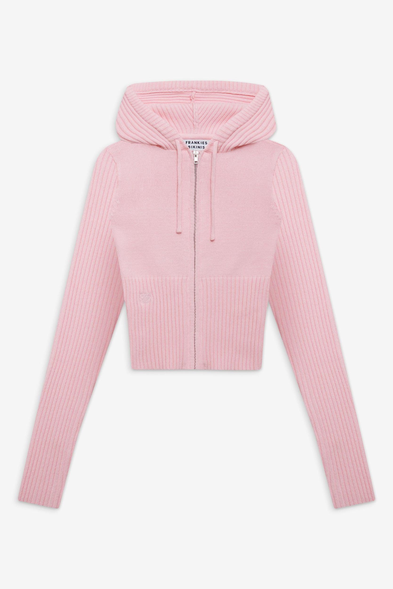 Heritage Zip Up Hoodie - Cozy Pink Product Image