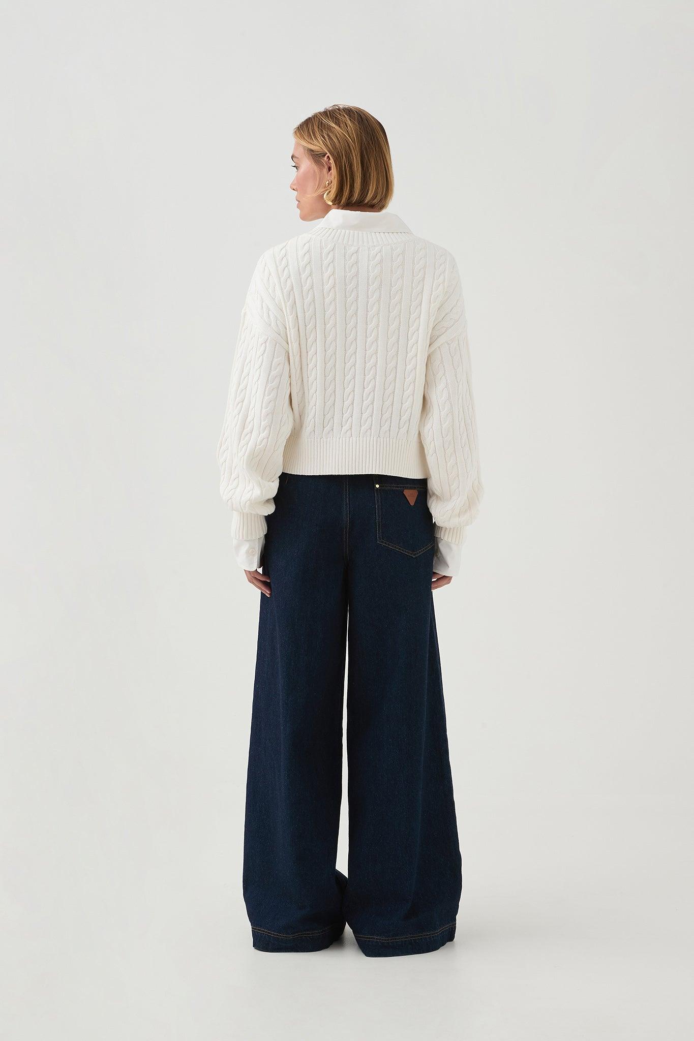 Long Sleeve Sunray Denim Shirt Product Image