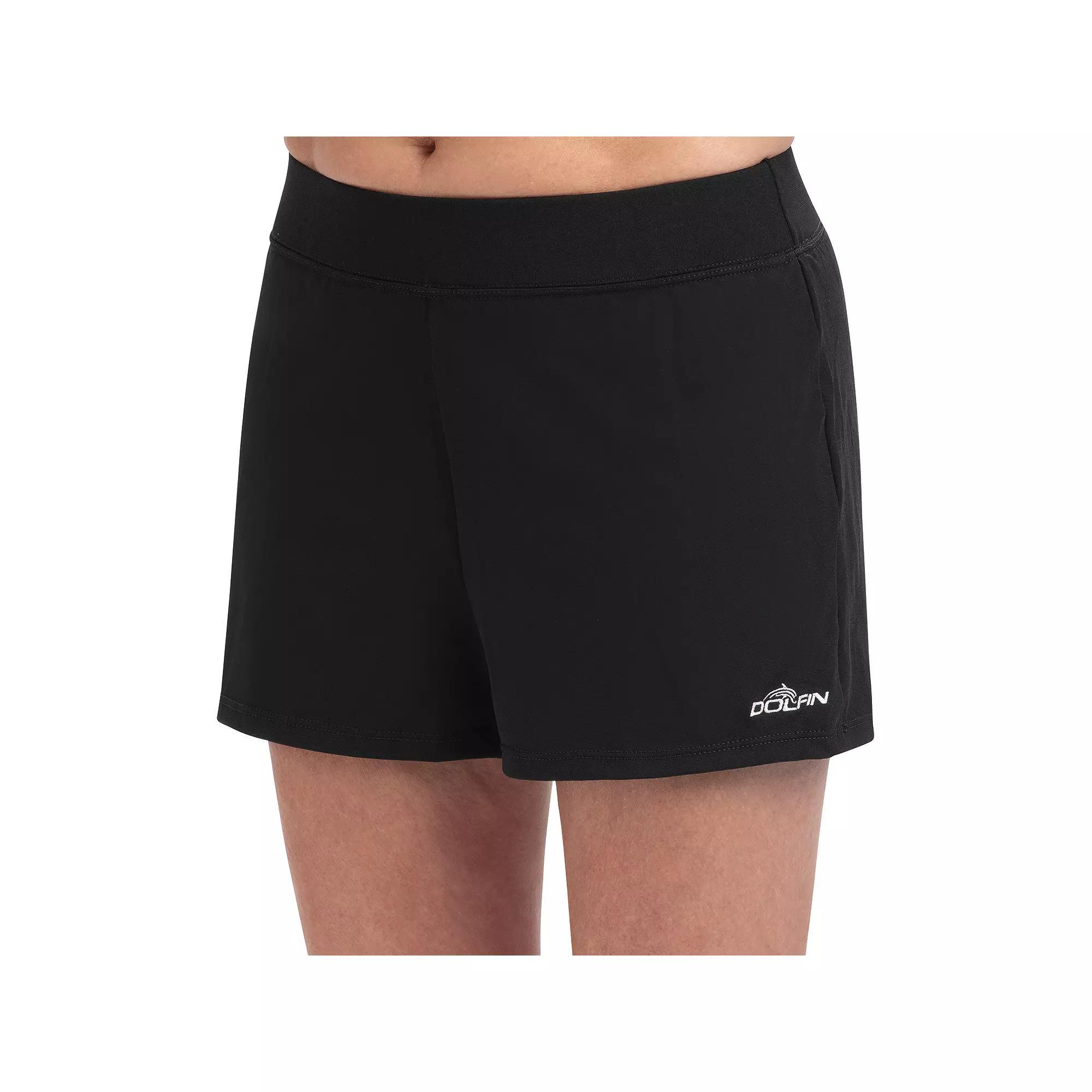 Women's Dolfin Aquashape Solid Swim Shorts, Size: XS, Blue Product Image