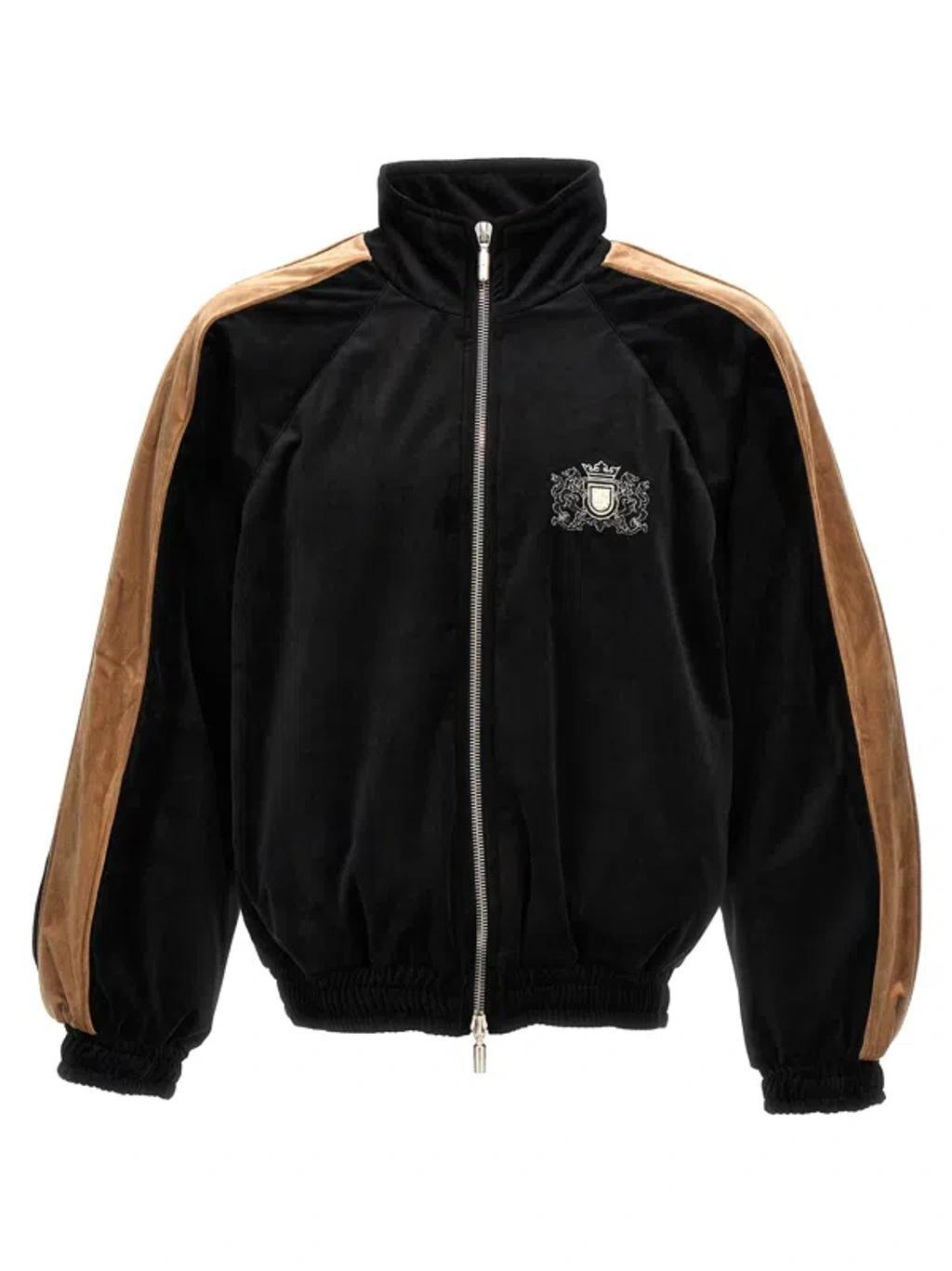 Mens Varsity Jacket in Monogram 72 Jacquard Product Image