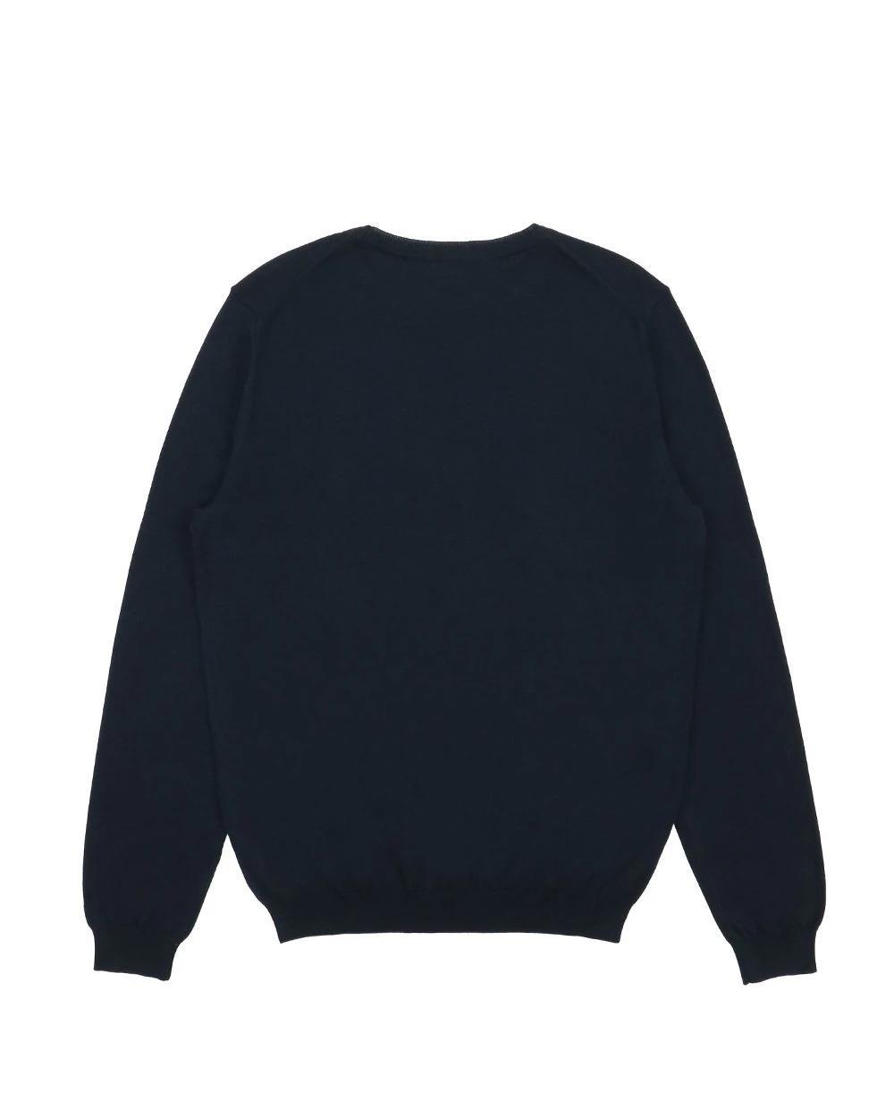 HUGO BOSS Round-necked Sweater In Black Product Image