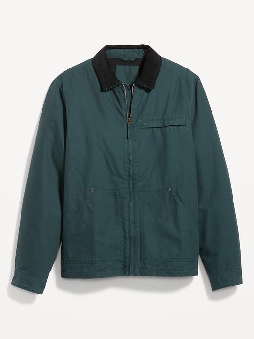 Cozy-Lined Canvas Barn Coat Product Image