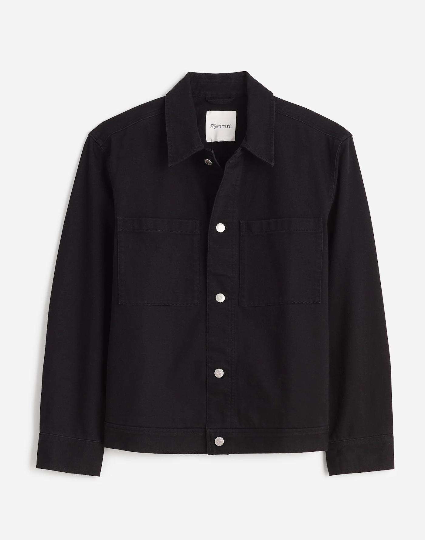 Cotton Twill Shirt-Jacket Product Image