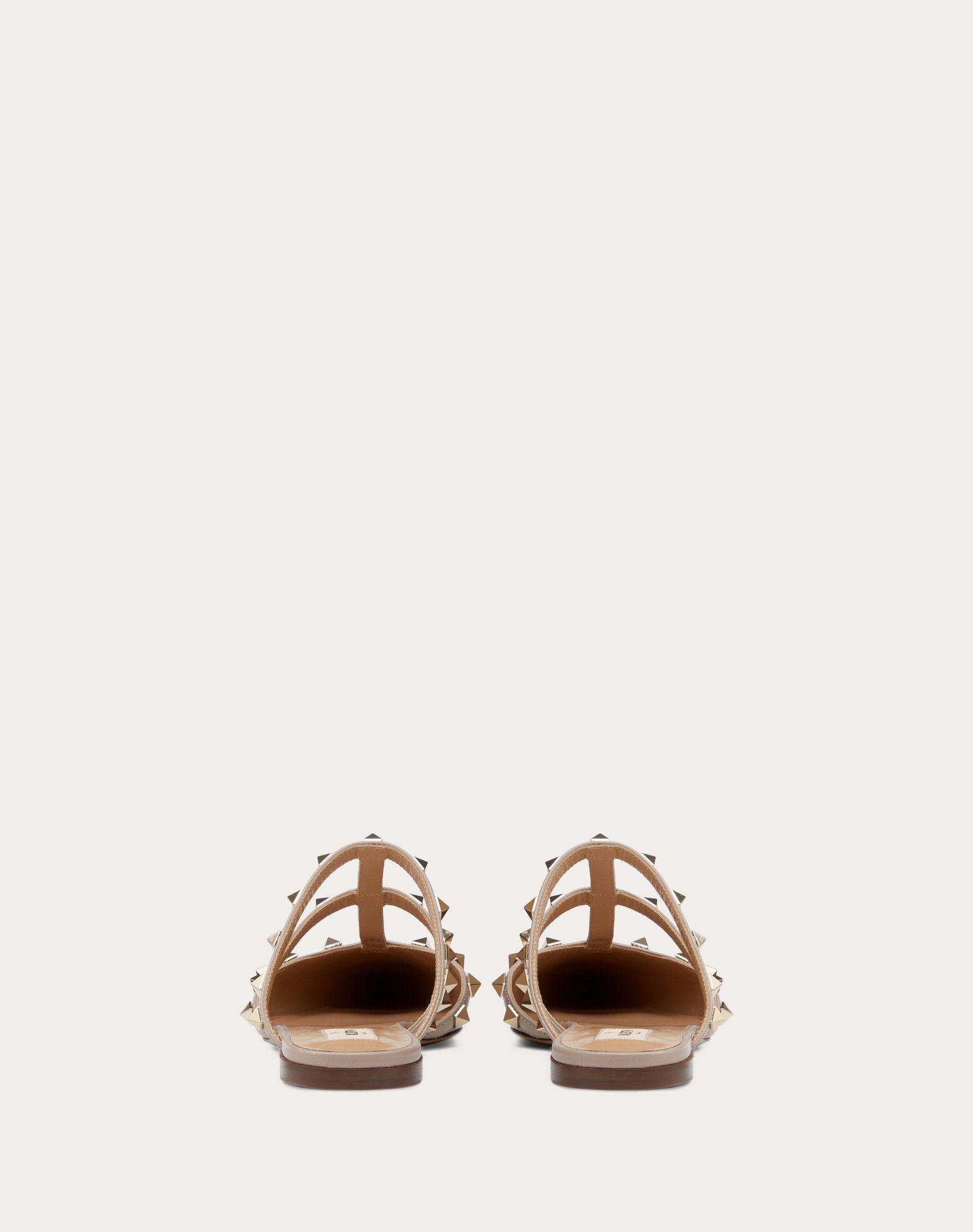 Rockstud Patent-Leather Mule  Product Image