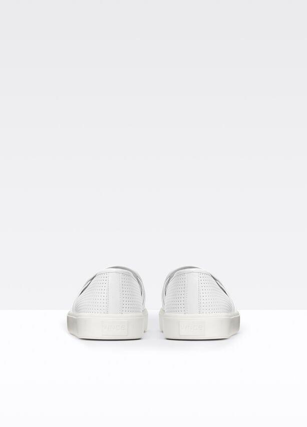 Womens Perforated Leather Blair Sneaker, Marble, Size 5.5 Vince Product Image
