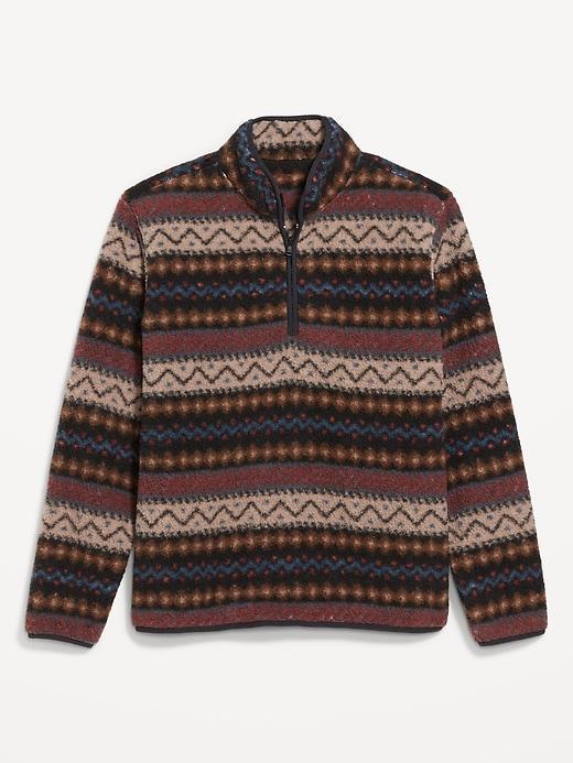 Sherpa Fair Isle Quarter Zip Product Image