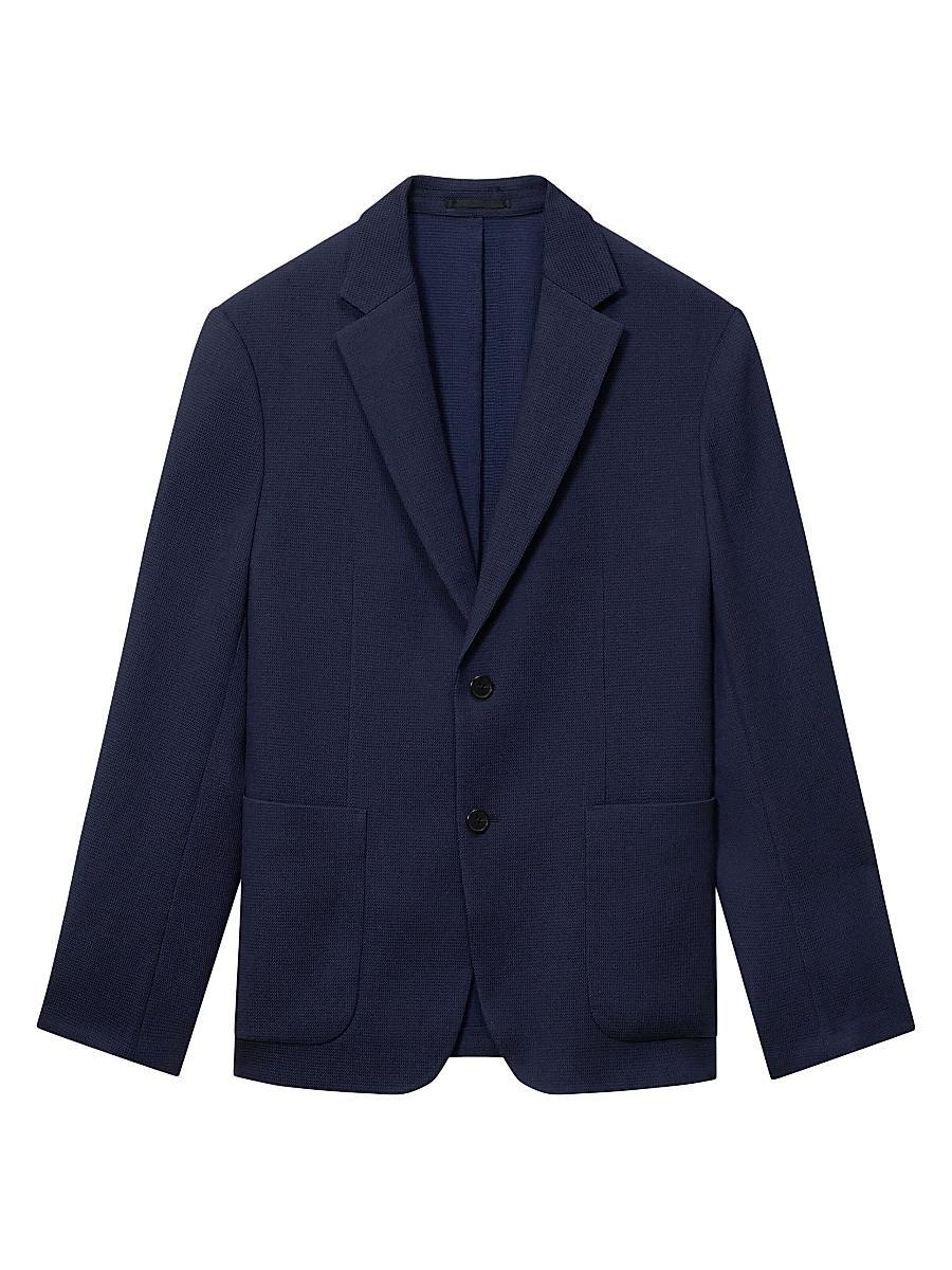 Mens Clinton Wool-Blend Single-Breasted Blazer Product Image