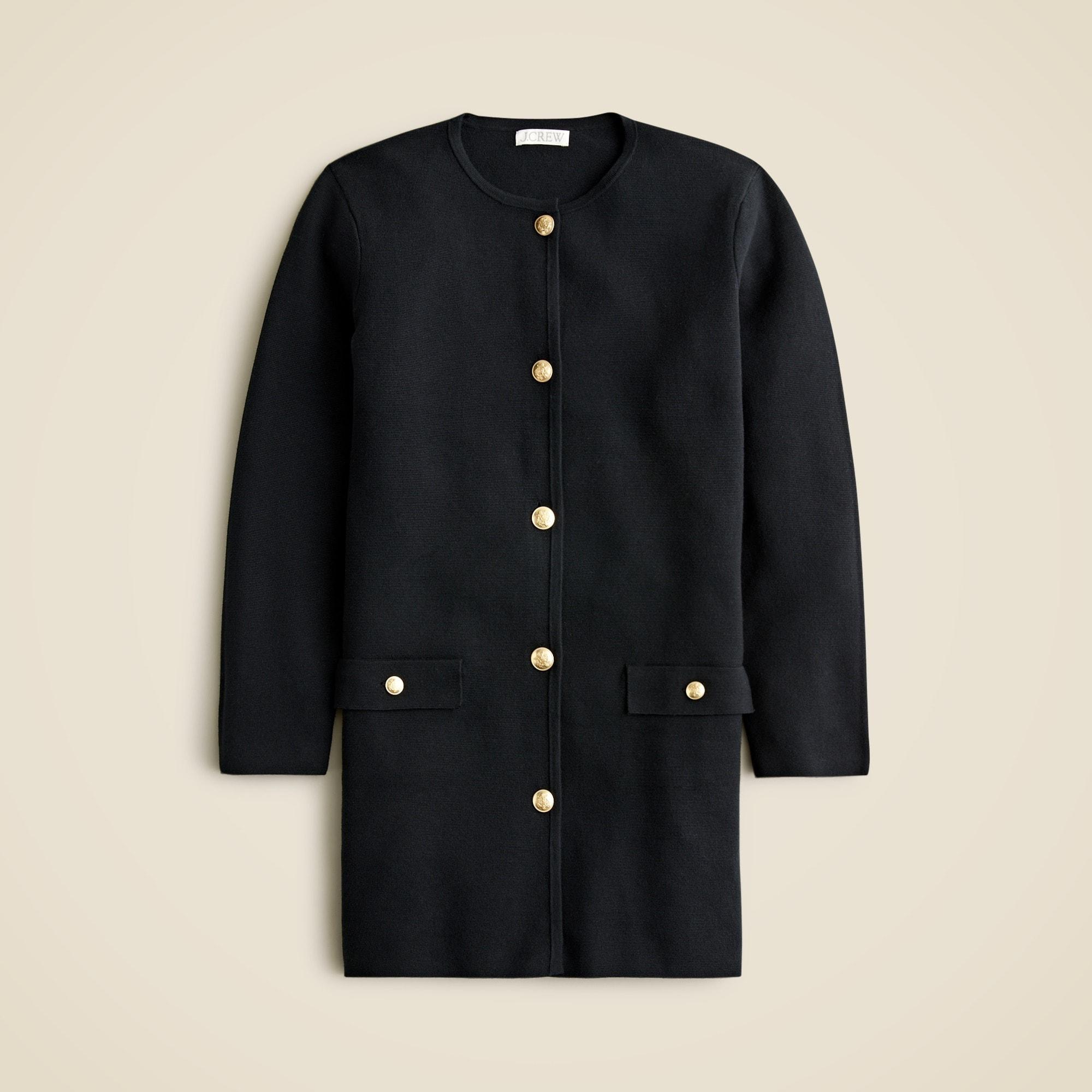 Long Giselle sweater blazer Product Image