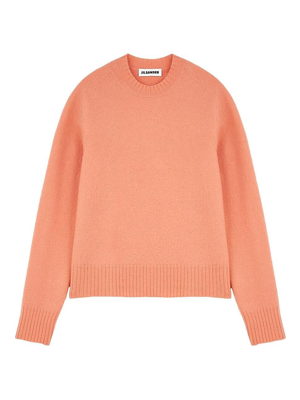 Womens Wool Crewneck Sweater Product Image