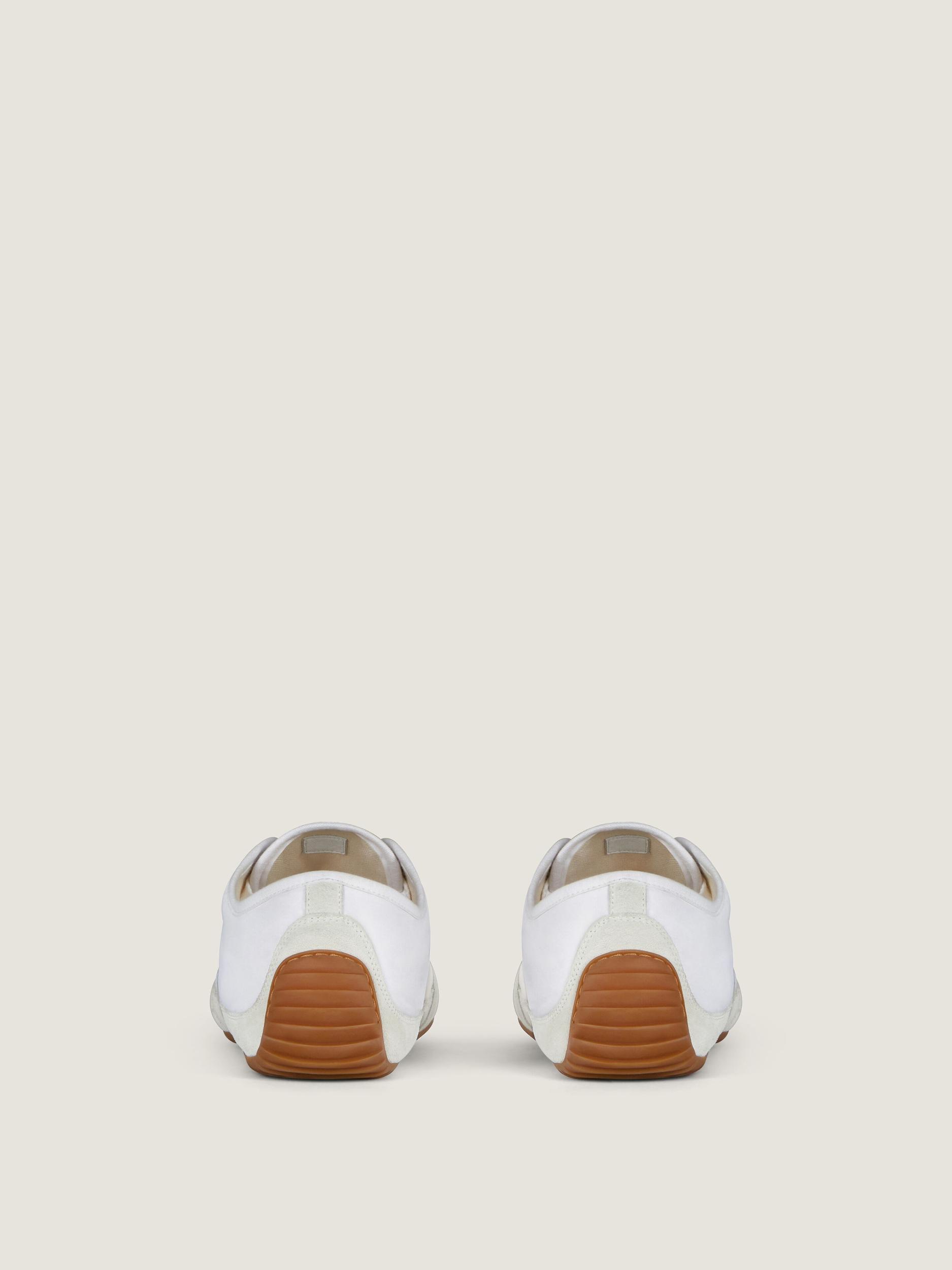 Slim sneakers in nylon and suede Product Image
