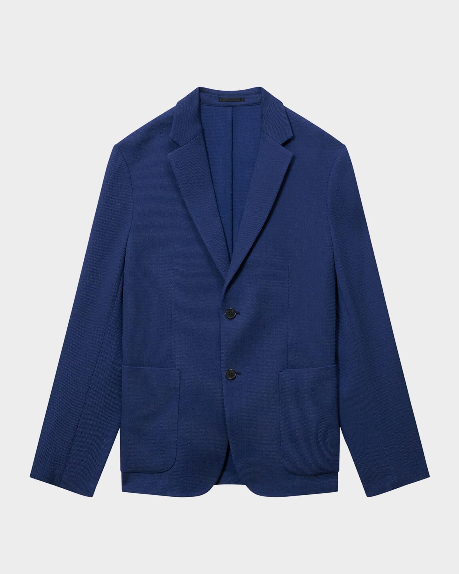 Mens Clinton Wool-Blend Single-Breasted Blazer Product Image