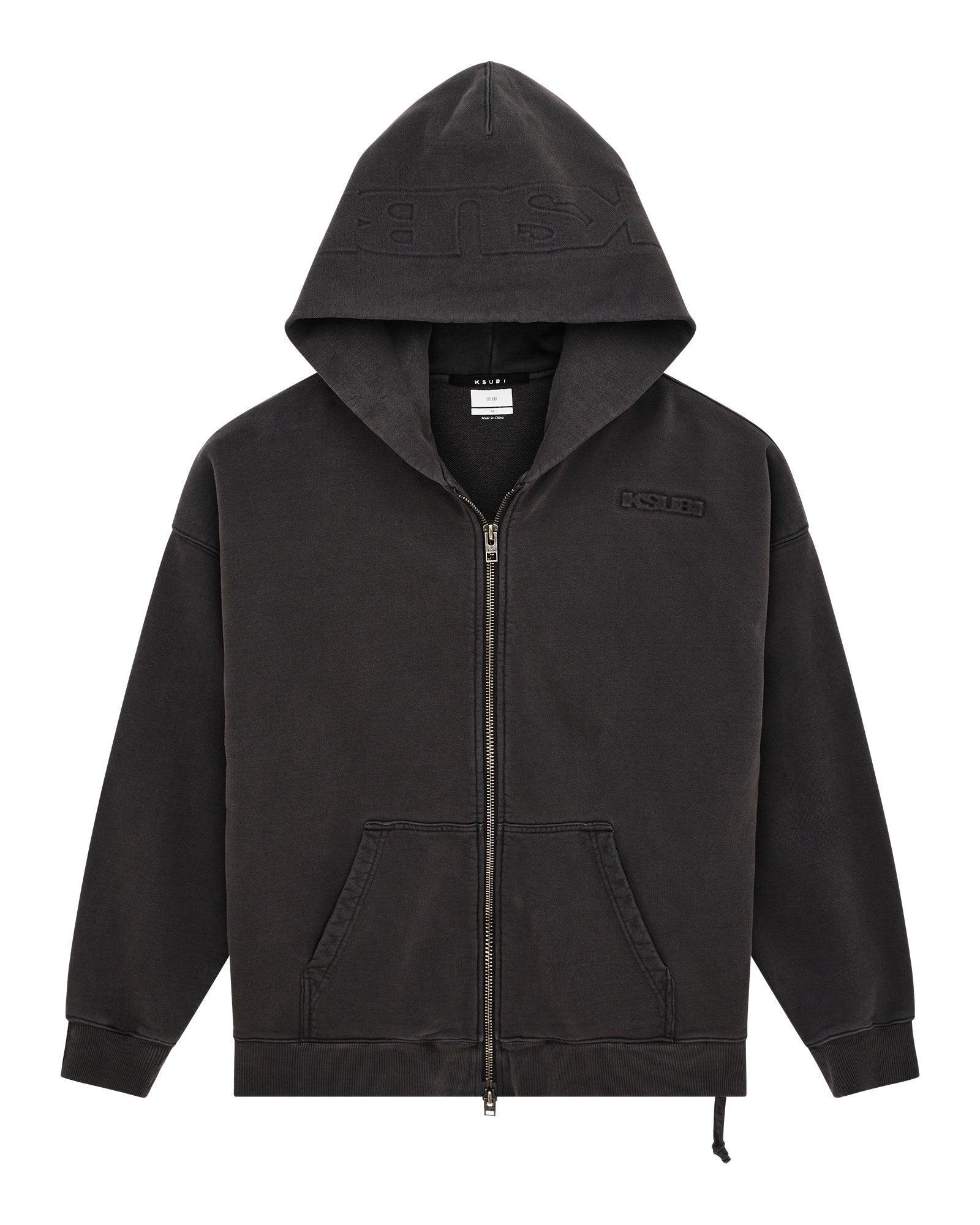 INTRUDER EKCESS HOODIE FADED BLACK Male Product Image
