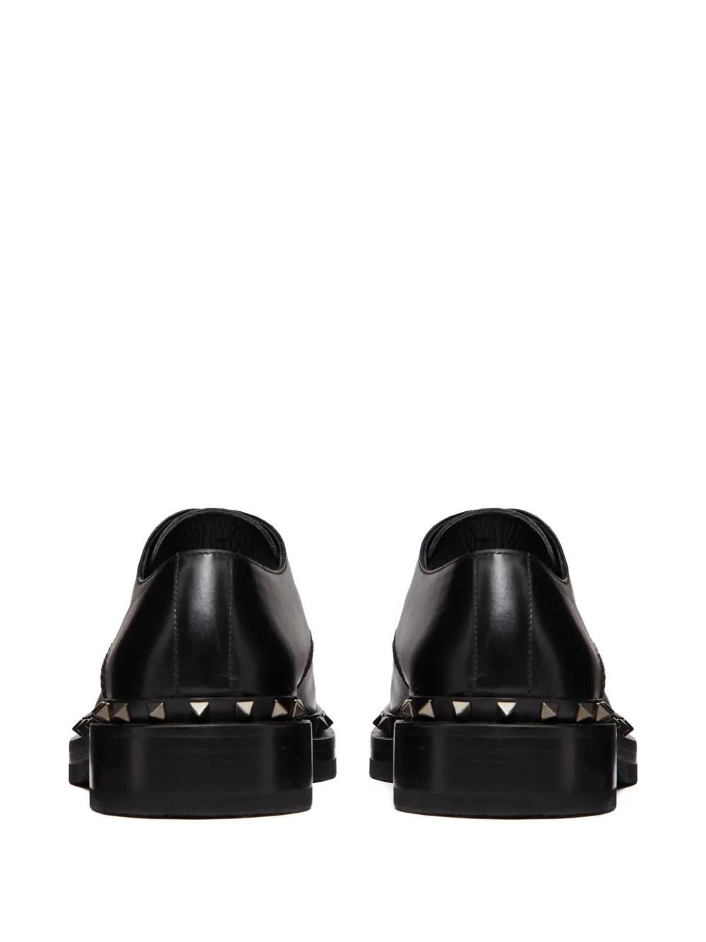 M-Way Rockstud leather Derby shoes Product Image