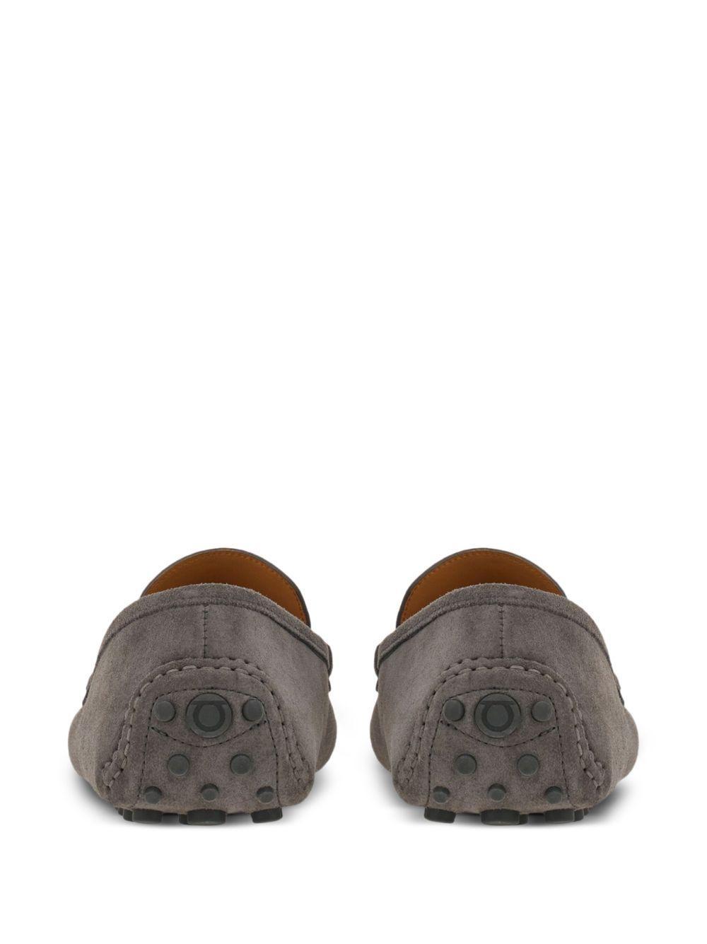Gancini buckle loafers Product Image
