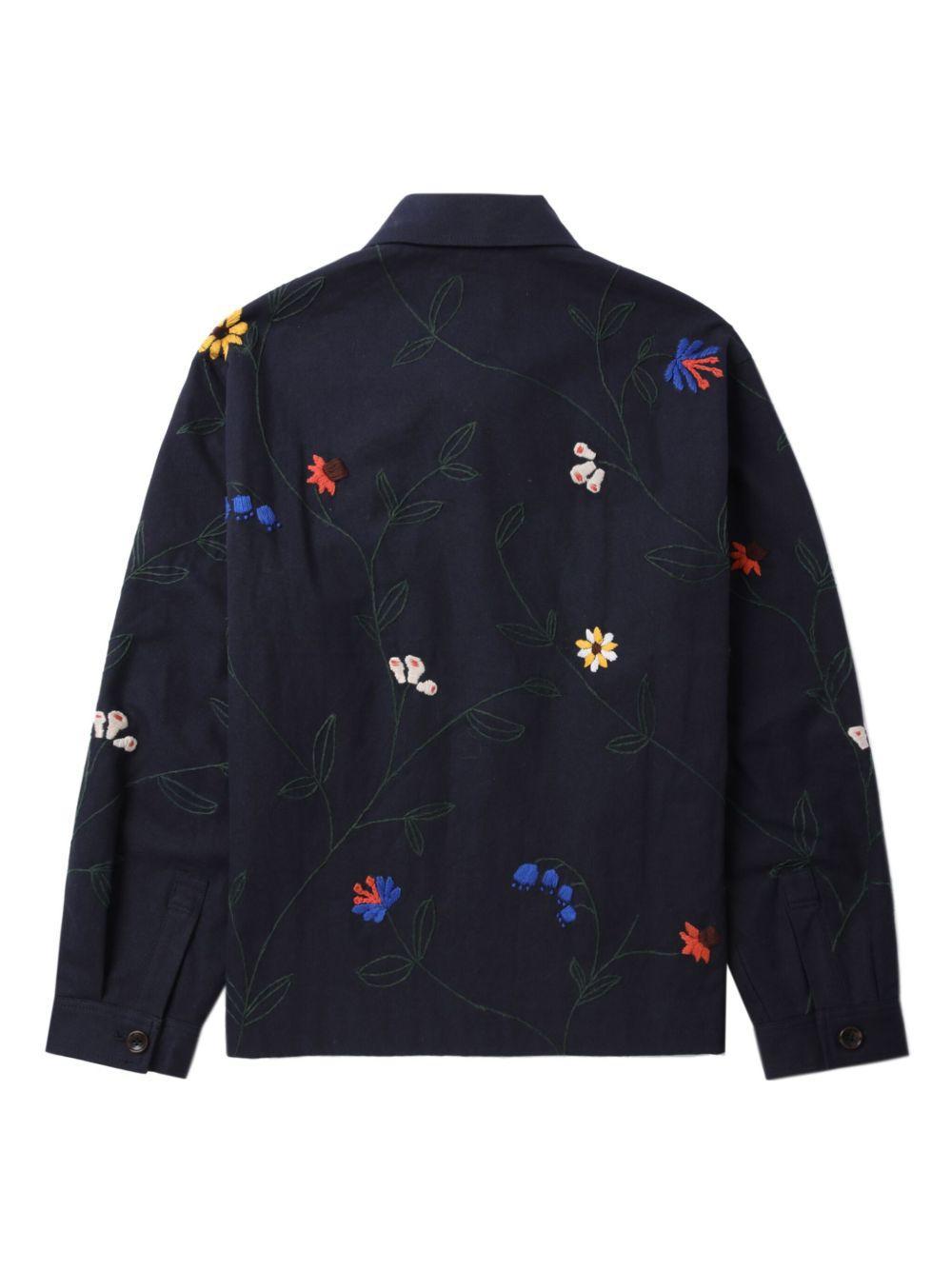 embroidered cotton jacket Product Image