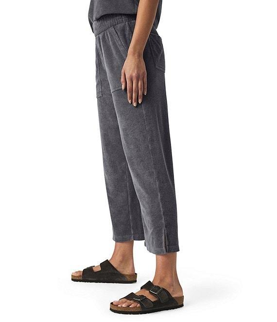 Splendid Taryn Terry Knit Mid Rise Cropped Lounge Pants Product Image