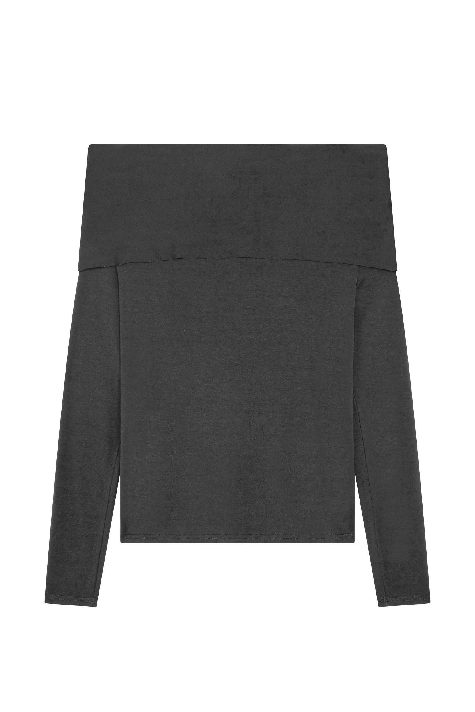Iconic Off The Shoulder Long Sleeve Top Product Image