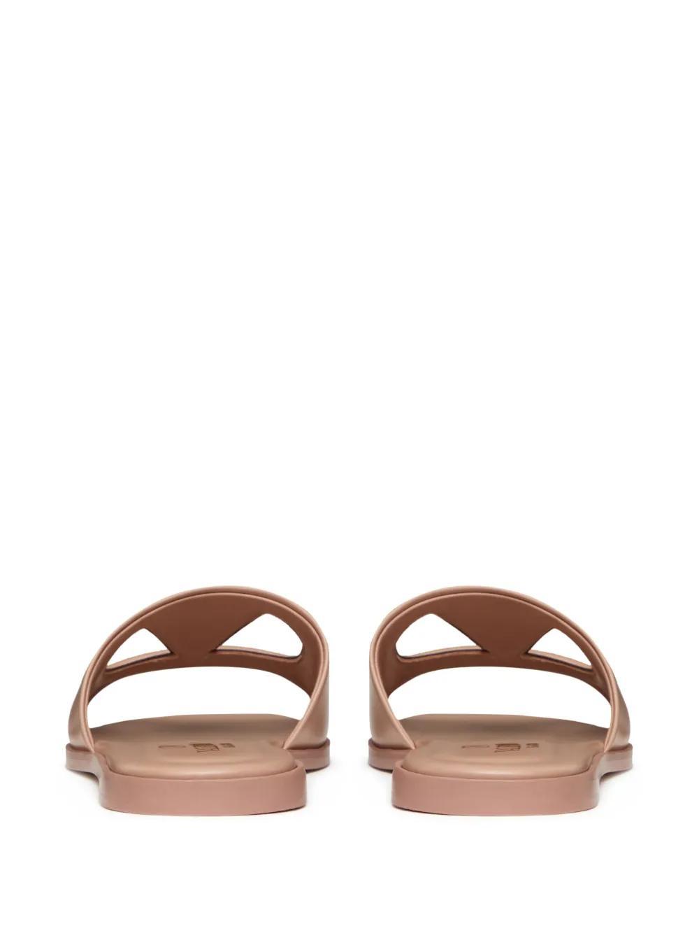 Vlogo Signature leather slides Product Image