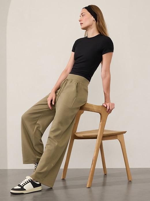 Signature Rib Crop Tee Product Image