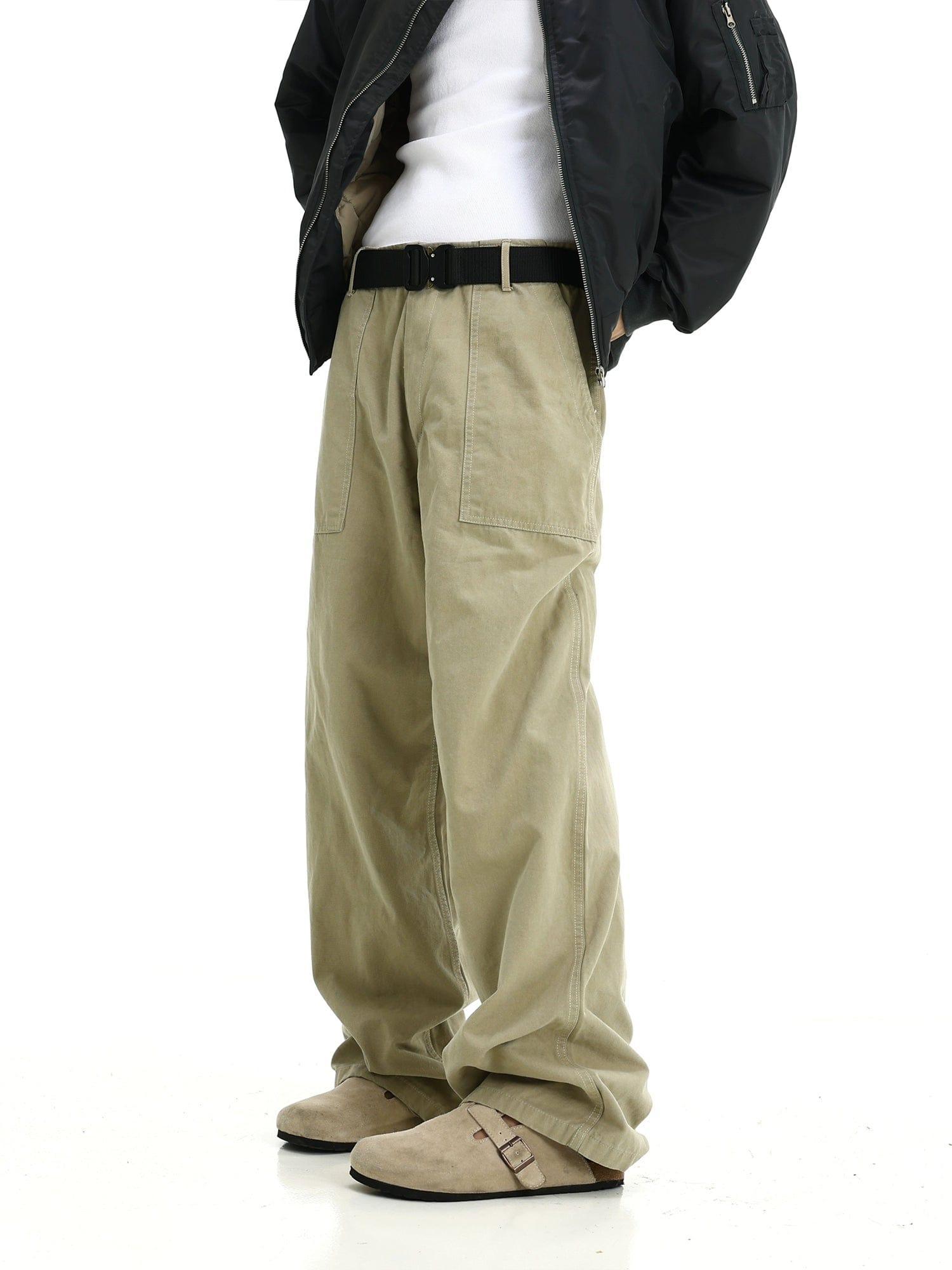 RT No. 11188 CASUAL STRAIGHT PANTS Product Image