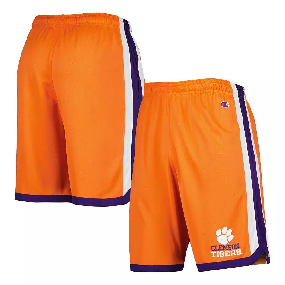 Men's Champion Orange Clemson Tigers Basketball Shorts, Size: XL Product Image