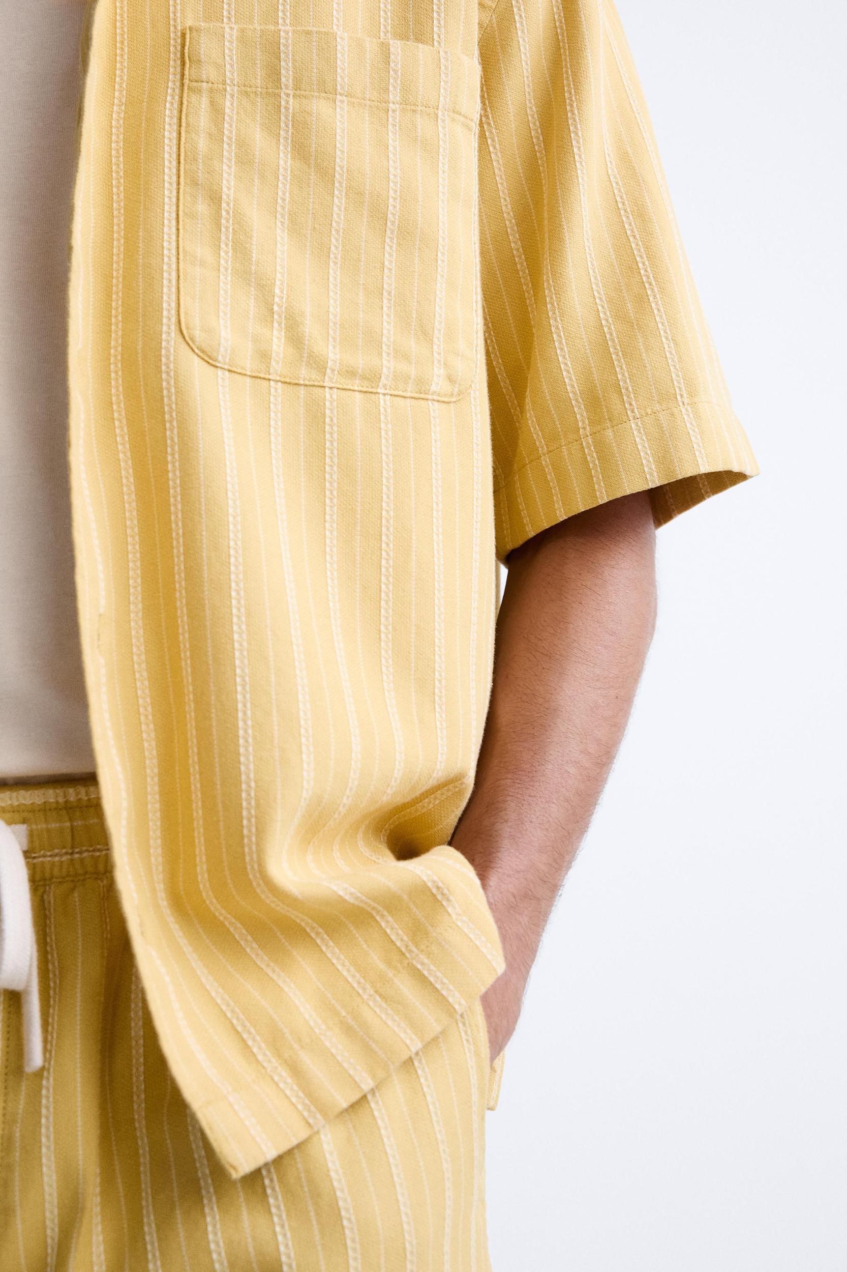 STRIPED JACQUARD SHIRT Product Image