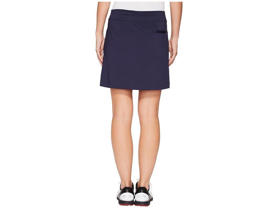 Callaway Opti-Dri Knit 17 Skort (Peacoat) Women's Skort Product Image